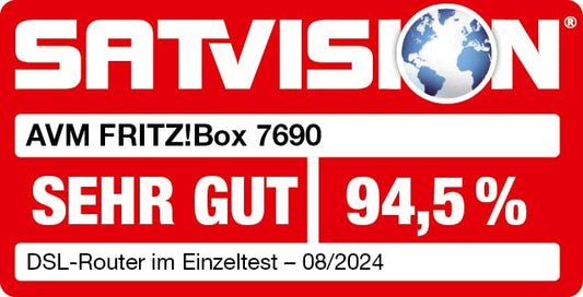 FRITZ!Box 7690 – Wi-Fi 7 DSL-Router, VDSL Supervectoring, Mesh, DECT