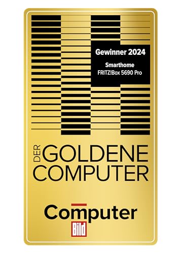 FRITZ!Box 5690 Pro – Wi-Fi 7 Triband Router, DSL & Fiber, Mesh, DECT