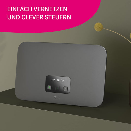 Telekom Speedport Smart 4 Router – Wi-Fi 6, 6000 Mbit/s, Mesh, DECT