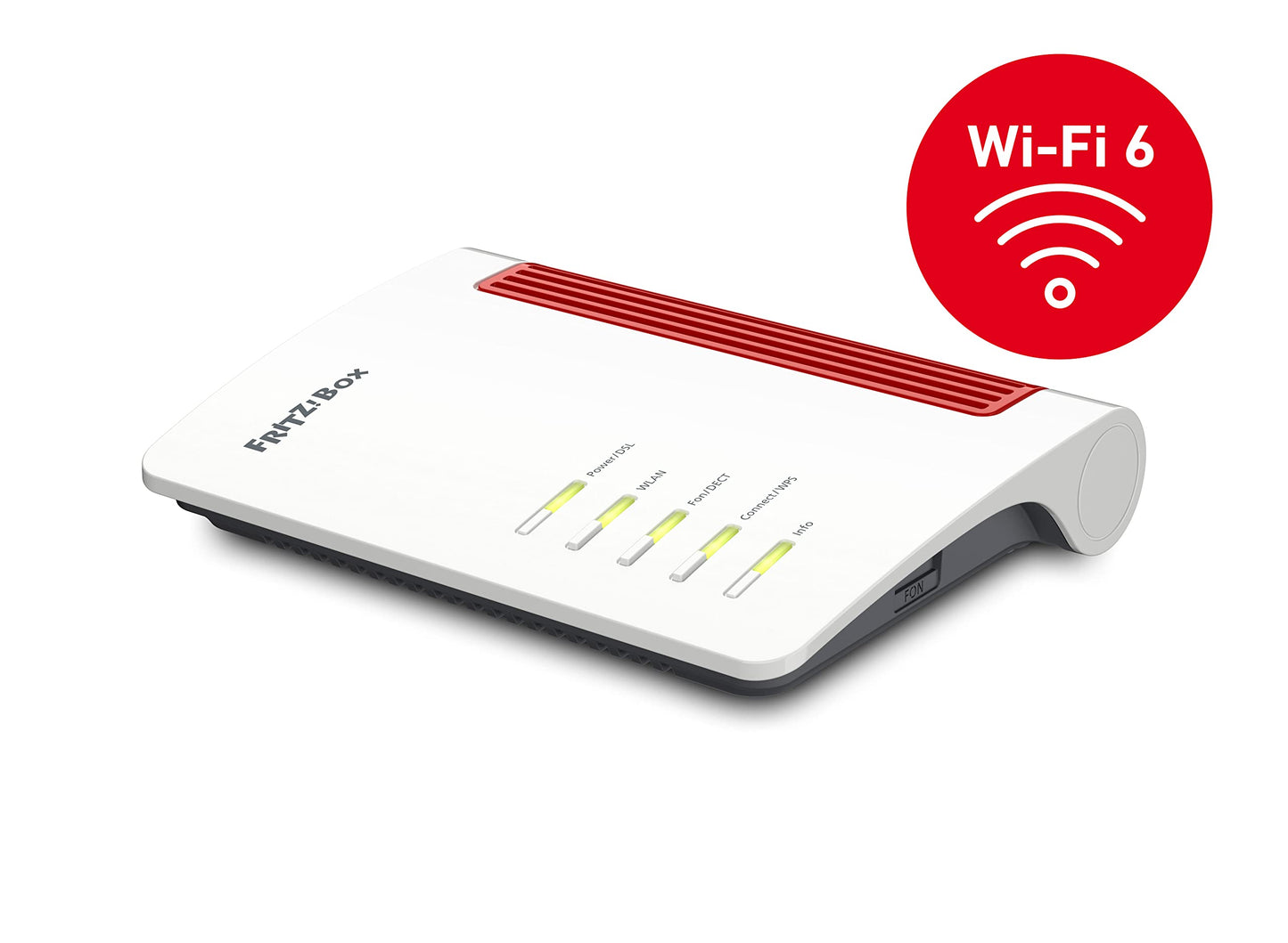 FRITZ!Box 7510 Wi-Fi 6 DSL Router, VDSL Mesh, DECT