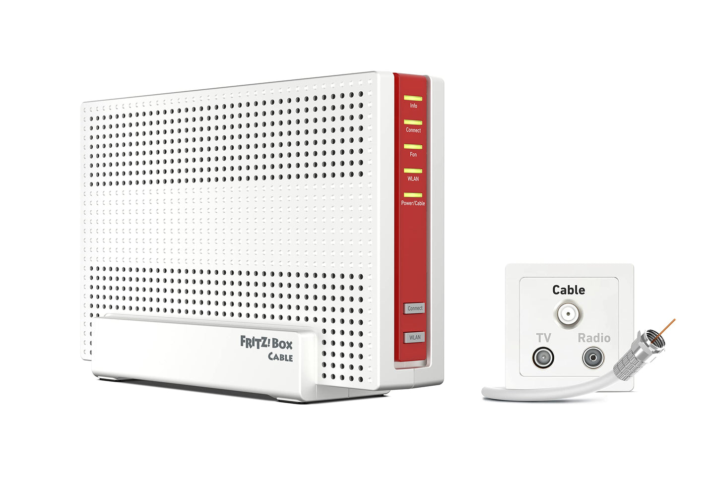 FRITZ!Box 6690 – Cable-Router mit Wi-Fi 6, DOCSIS 3.1, DECT